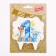 Candle for cake the number "1 year, animals" "1" Blue, 8 cm