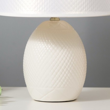 Brighton table lamp E27 40W white 24x24x35 cm Risalux-4
