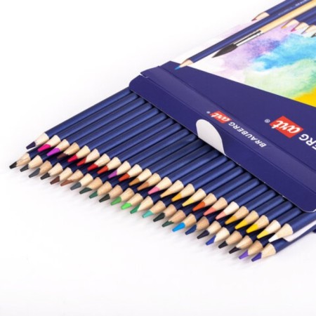 Pencils Watercolor Brauberg Art Classic 48 Colors, Strip 3.3 mm-1