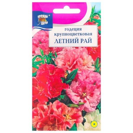 Flower seeds Godegia Large -flowered "Summer Paradise", mixture, 0.2 g