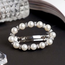 Halfish hair clip 