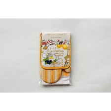Kitchen set No. 10: Take, mittens, towel 38x63 cm