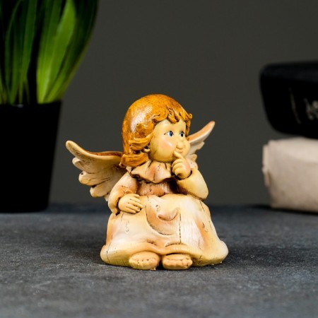Figure "Angel" acrylic, 7.5x8x8cm-1