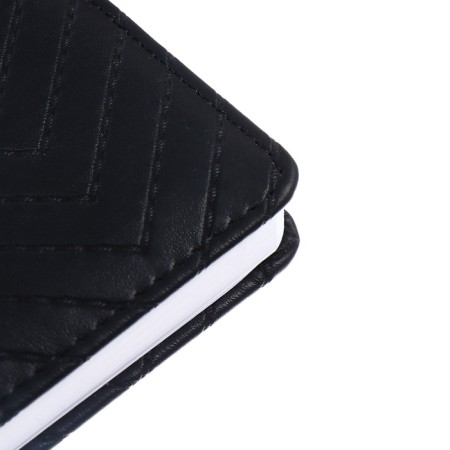 Lotted diary, A5, 136 sheets, leatherette, Devente.elizabeth, a solid cover with foam rubber, a snoop, perforation, lies, a block 70%, black-4
