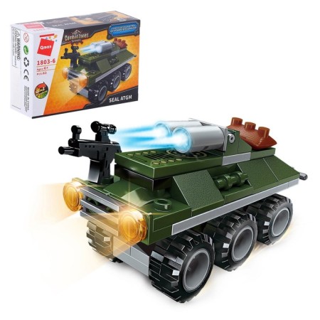 Constructor military "Technique", 38-62 parts, mix, 8 species-5