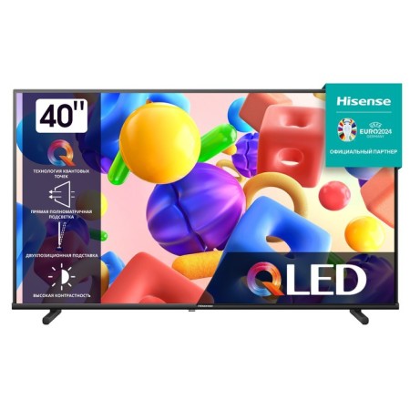 TV HISENSE 40A5KQ, 40 ", 1920x1080, DVB-T2/C/S2, HDMI 2, USB 2, Smart TV, black