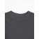 TOP for girls with short sleeves, height 152 cm, graphite color