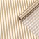 Siliconized "stripes", gold, for baking, 0.38 x 5 m 5 m