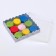Box for cookies with PVC "Happy New Year" bilateral, 15 x 15 x 3 cm