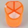 Women's cap with Easy grid, orange color, river 56