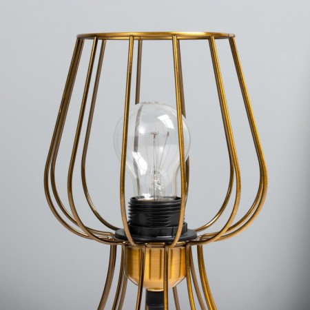 Freight's table lamp E27 40W gold 16x16x23cm Risalux-2