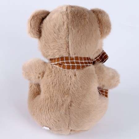 Soft toy "Mishutka", 23 cm, brown color-3