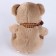 Soft toy "Mishutka", 23 cm, brown color