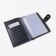 Cover for auto documents and button, department for passport, bills, cards, black color