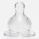 A nipple for a bottle, +0Mes., Slow flow, classic throat 35mm.