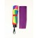 Mechanical “Rainbow mood” umbrella, 4 additions, 10 spokes, r = 50/57 cm, multi -colored