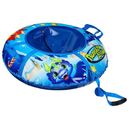 Winter Star Dino Tubing Wheel, LED lighting, case diameter 83 cm-6