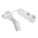 Extension cord Luazon Lighting Eco, 2 sockets, 2.7 m, 16 A, 3500 W, PVS 3x1 mm2, s/k