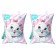 Servants "Kitty Marie", children, for swimming, 20x16 cm, pink color