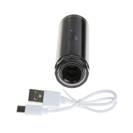 Wireless headphones YX11, TWS, inserts, BT 5.3. 28/200 mAh, noise -hand, transparent, black-6