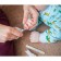Manicure set for the smallest "Bear" (scissors+forceps+saw)