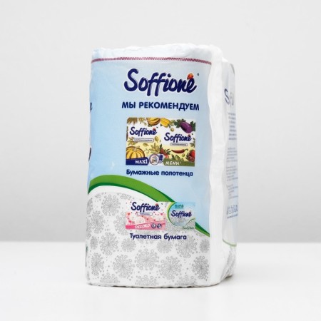 Soffione Premio toilet paper, 3 layers, 4 rolls-2