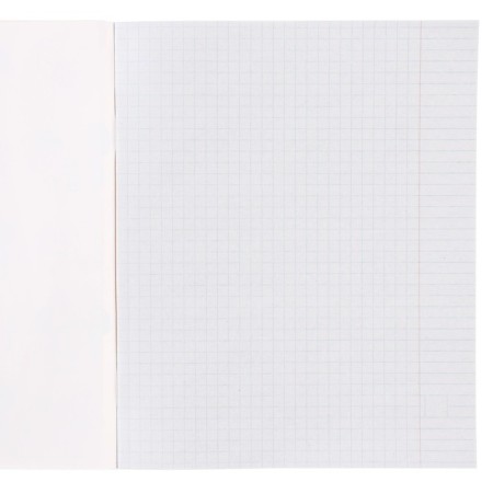Notebook 48 sheets in a cage, cardboard cover, gravity farz-4
