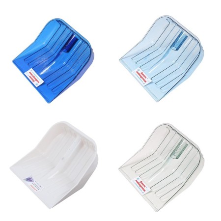 Polycarbonate shovels, 430 × 420 mm, without a plank, with a calf under the stalk, mix-8