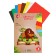 Cardboard of color A4, 8 sheets, 8 colors "Ray" bison, density 220 g/m2 Non.