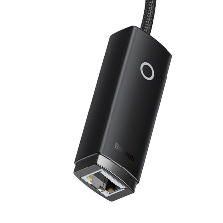Adapter Baseus Lite Series Ethernet Adapter, USB A-RJ45 (100MBPS), black-4