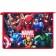 Plastic A4 folder, with zipper, spider-man