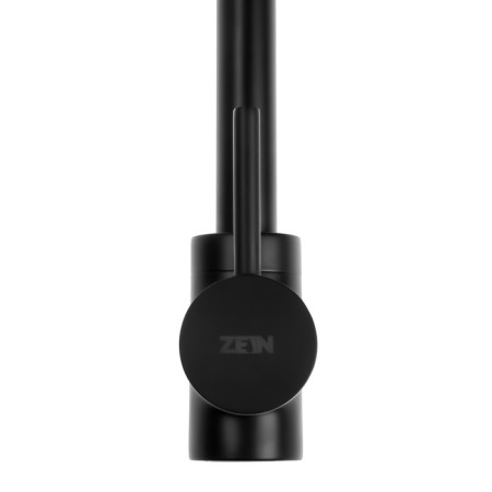 Kitchen mixer Zein ZF-011, cartridge ceramics 40 mm, brass, black-5