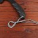 Tourist hatch "Master K", black, 10*28 cm, 400 g