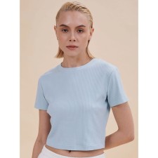 Top female, size m, blue color