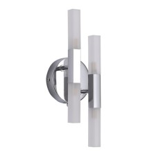 Бра Arte Lamp Ramona A7410AP-4CC, G4, 4х3 Вт, 8х10х30 см, хром