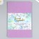 Foamiran "neon shine - lilac" 2 mm A4 format (set of 5 sheets)