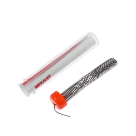 Rexant №1 soldering set, soldering iron 30 watts, stand, sponge, rosin, solder-5