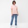 Women's T-shirt Minaku "Heart" Persian color, river 52