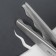Scissors "Wave", 9 ", 23 cm, step - 18 mm, black color