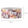 Adhesive Washi-tanks for decor "mix No. 3", 15 mm x 3 m (set 7 pcs) rice paper