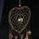 Wind Music Metal "Heart with hearts" 4 tubes 5 bells d = 17 cm length 65 cm