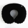 Pillow inflatable space, black color