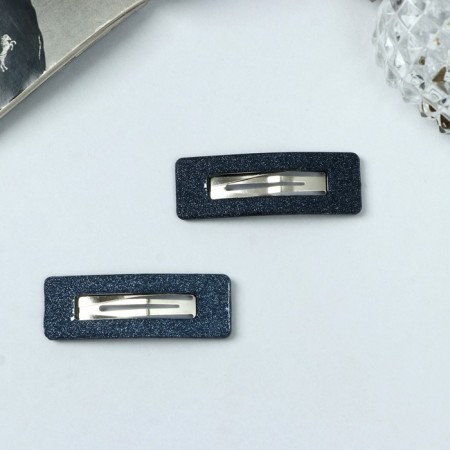 Invisibility for hair "Adeli" (set 2 pcs) Gloice straight, 5 cm, black-1