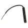 Power supply for magnetic tire pipelines. Uniel, 35 mm. Straight. Interior. IP20, black color