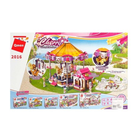 Designer for girls "Carousel", 646 details-6