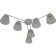 Rivoli Constance 3155-306 6he27, 60W chandelier