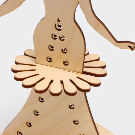 Napotnik Wooden Dolyana "Beautiful Bride", 21.5 × 14.5 cm-3