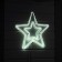 Neon figure "Star", 55 cm, 672 LED, 220 V, glow of white