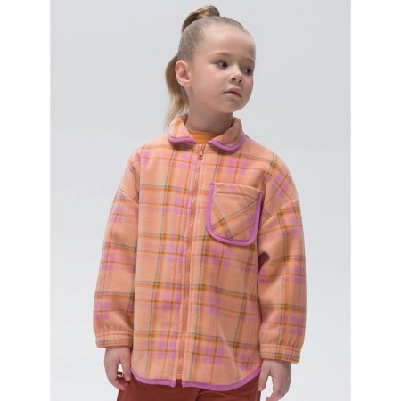 Jacket for girls, height 98 cm, peach color-2