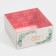 Box for confectionery with PVC cover "Pattern", 12 x 6 x 11.5 cm, New Year